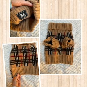 Burberry Wool dog sweater
